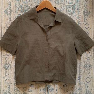 Everlane Linen Collared Shirt